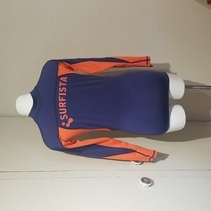 Tesla surfista rash guard‎ shirt med